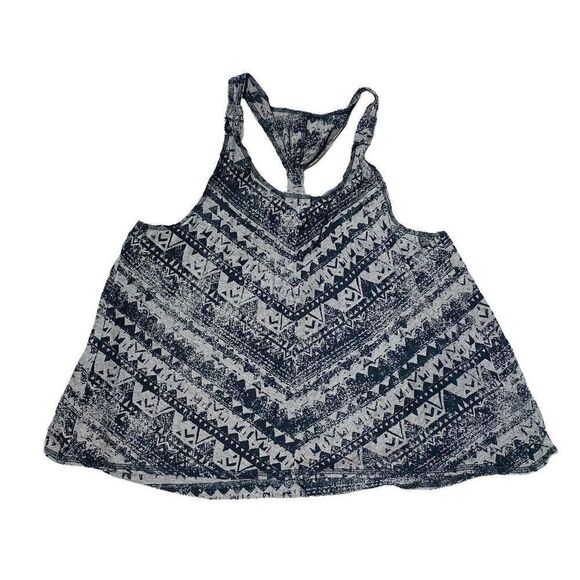 Jessica Simpson Women's ABEBE Racer Back Swing Tank Ethnic Print - Picture 2 of 3